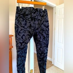 Chicos seasonal brocade pant 0.5 black